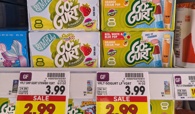 Get The 8-Packs Of Yoplait Go-Gurt For As Low As $1.49 Kroger