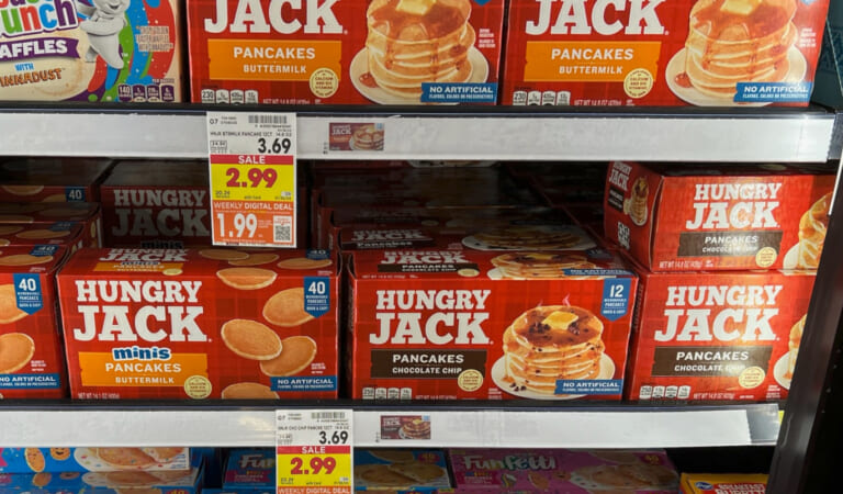 Hungry Jack Pancakes Just $1.99 Per Box At Kroger