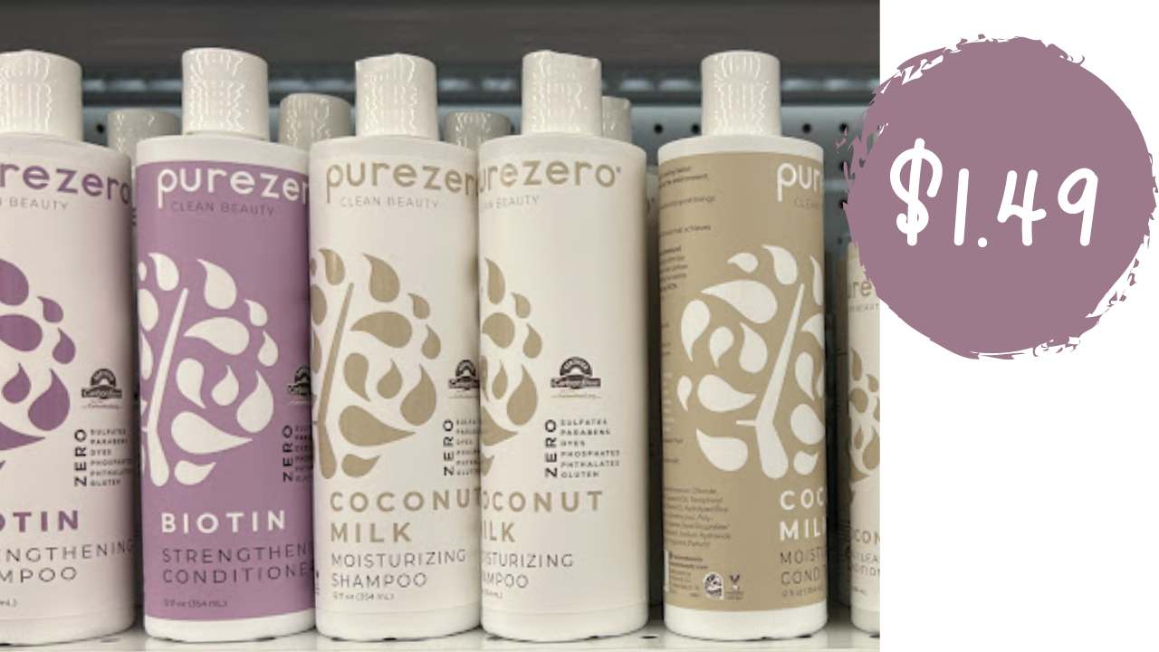 $1.49 PureZero Haircare | Deals at Publix & Kroger