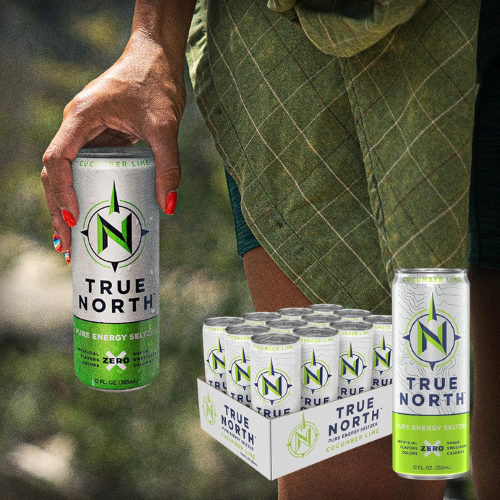 True North 12-Pack Pure Energy Seltzer, Cucumber Lime as low as $9.55 Shipped Free (Reg. $14.38) – 80¢/12 Oz Can