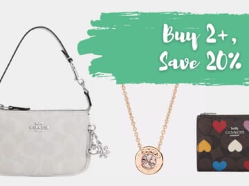 Coach Outlet | Extra 20% Off When You Buy 2+ Gifts