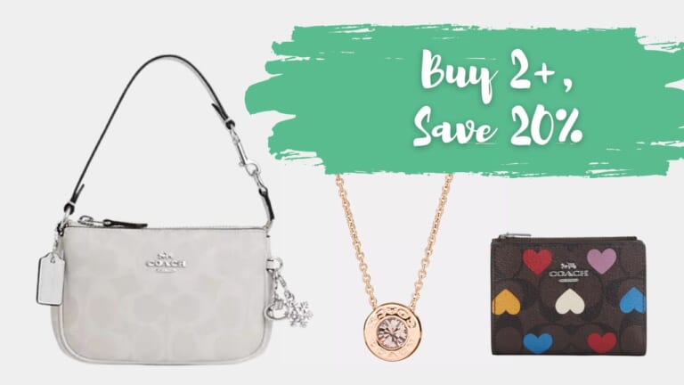 Coach Outlet | Extra 20% Off When You Buy 2+ Gifts