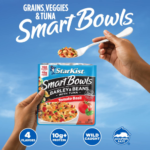 StarKist 12-Pack Smart Bowls Barley & Beans with Tuna, Tomato Basil as low as $11.63 Shipped Free (Reg. $17.88) – 97¢/4.5 Oz Pouch