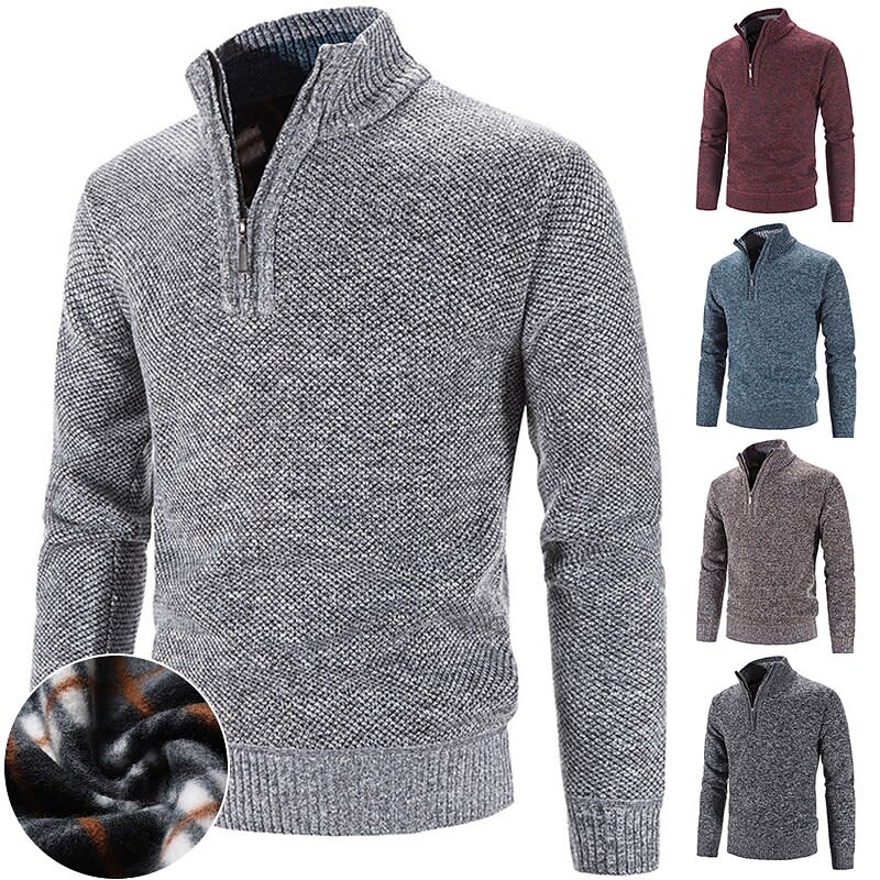 Men's Fleece Sweater for $13 + $6 shipping