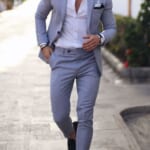 Men's Linen Suit for $30 + $14 shipping