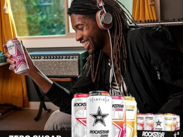 Rockstar Pure Zero Energy Drink, 12-Count Variety Pack as low as $14.52 After Coupon (Reg. $22.34) + Free Shipping – $1.21/Can