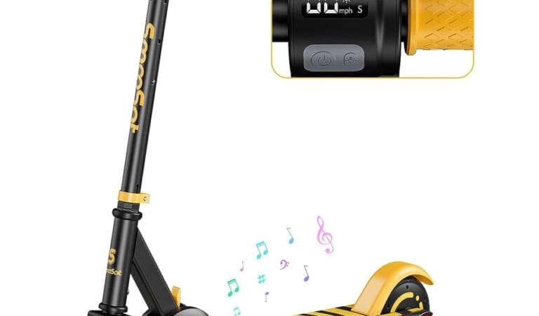 SmooSat Apex 130W Electric Scooter for $116 + free shipping