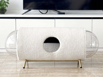 Catsvillas 39" Modern Space Capsule Cat Bed for $50 + free shipping