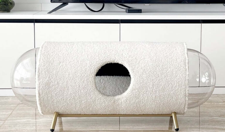 Catsvillas 39" Modern Space Capsule Cat Bed for $50 + free shipping