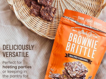 Sheila G’s 6-Pack Brownie Brittle, Salted Caramel as low as $10.29 Shipped Free (Reg. $16.17) – $1.72/5oz Pouch