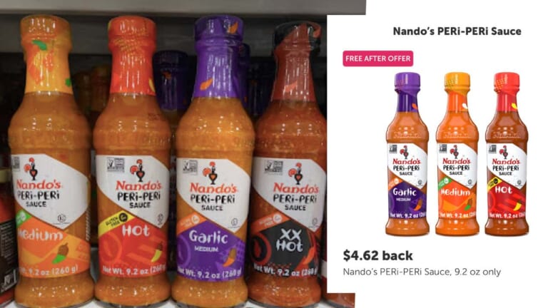 FREE Nando’s Peri-Peri Sauce with Ibotta Offer!