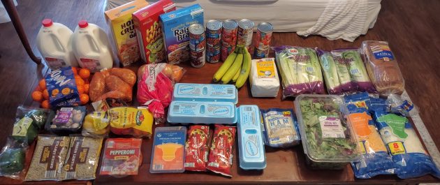 Brigette’s $83 Grocery Shopping Trip and Weekly Menu Plan for 6