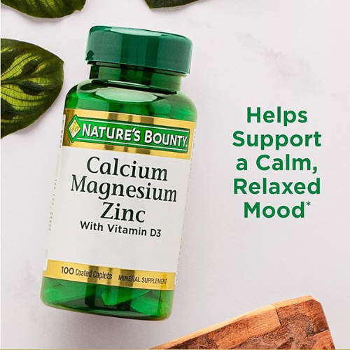 Nature’s Bounty 100-Count Calcium Magnesium & Zinc Caplets $3.50 when you buy 2 (Reg. $7) – 4¢/Caplet