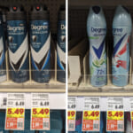 Degree Dry Spray Just $3.99 At Kroger (Regular Price $6.49)