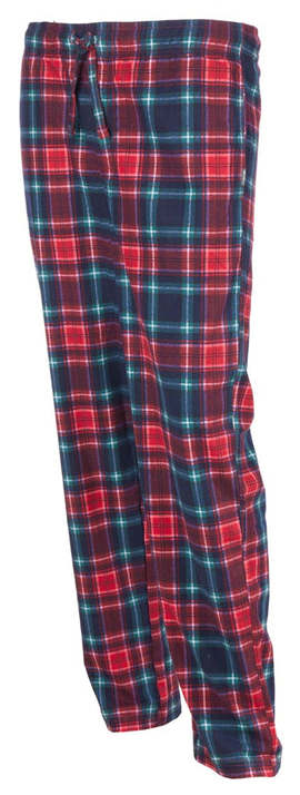 Eddie Bauer Men's Plaid Microfleece Pants for $18 for 2 + free shipping