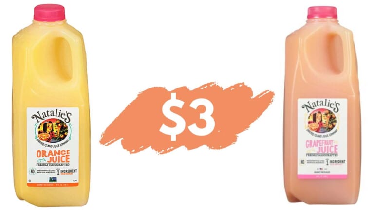 Get 64 oz. Natalie’s Juice for Just $3 at Publix