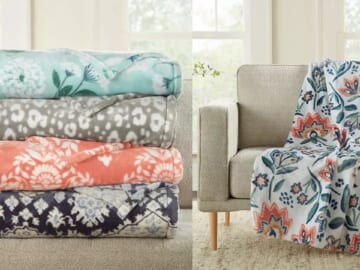Member’s Mark Large Throw Blankets Just $9.98