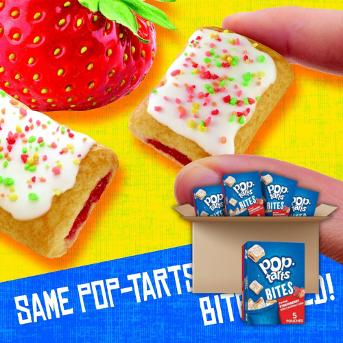 Pop-Tarts 125-Count Baked Pastry Frosted Strawberry Bites as low as $13.62 After Coupon (Reg. $21) + Free Shipping – $2.72/25-Count Box or 11¢/1.4 Oz Pouch
