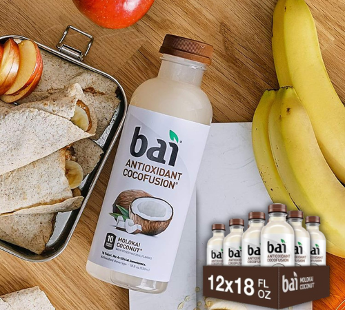 Bai 12-Pack Antioxidant Infused Flavored Water Beverage as low as $10.20 Shipped Free (Reg. $21.56) – 85¢/18 Oz Bottle
