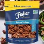 Fisher Chef’s Naturals Pecan Halves, 24oz as low as $9.63 After Coupon (Reg. $18.37) + Free Shipping – Unsalted, Raw