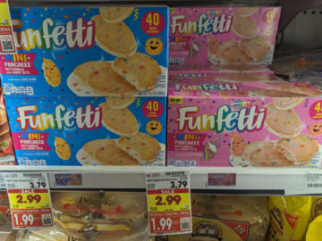 Pick Up Funfetti Frozen Mini Pancakes For As Low As $1.99 Per Box At Kroger