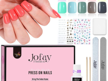 Bring the salon experience home for less with stylish Press On Nails 10-Packs (240-Piece) from $15.99 After Coupon (Reg. $19.99+)