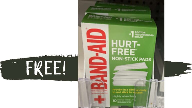 FREE Band-Aid Non-Stick Pads or Paper Tape Wrap