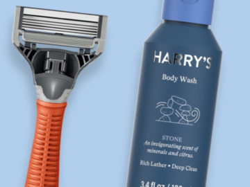 Harry's Shave & Shower Bundle for $27 + free shipping w/ $30