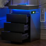 Monvane Modern LED Nightstand for $90 + free shipping