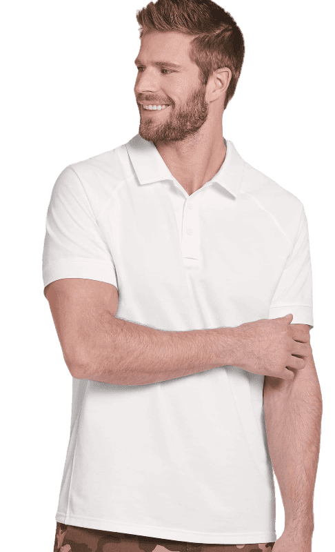 Jockey Men's Mesh Vent Polo for $8 + free shipping w/ $59