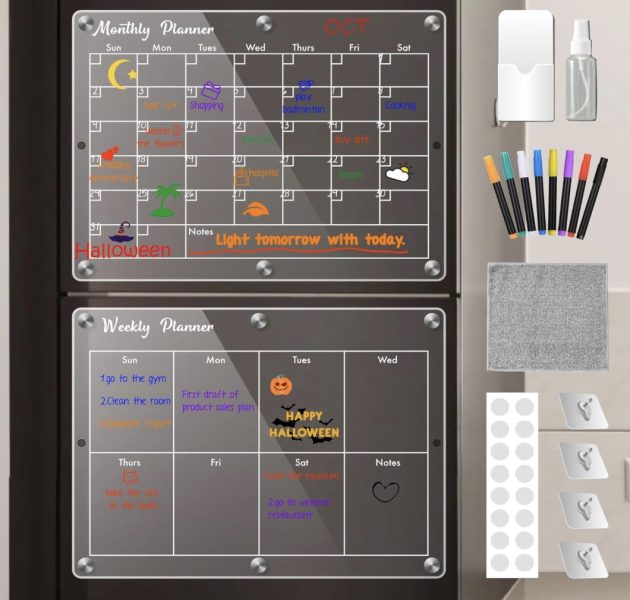 Acrylic Magnetic Calendar