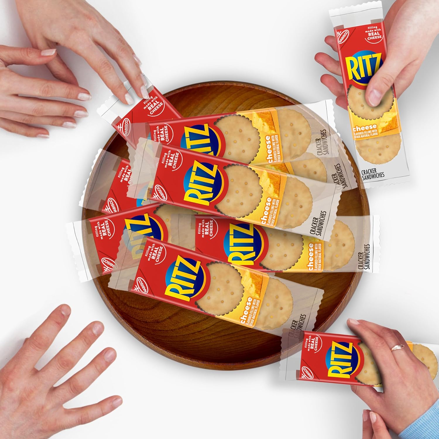 RITZ 48-Count Cheese Sandwich Crackers Snack Packs as low as $12.67 After Coupon (Reg. $21.12) + Free Shipping – $0.26/ 6-Cracker Snack Pack