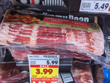 Jimmy Dean Bacon Just $2.99 At Kroger