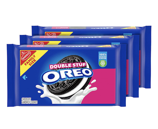 Oreo Double Stuf Chocolate Sandwich Cookies Family Size 3-Pack for only $9.43 shipped!