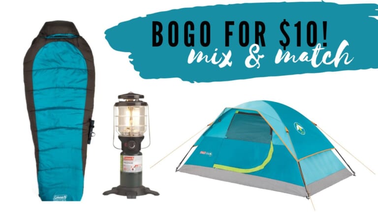 Coleman Camping Gear | B1G1 for $10!