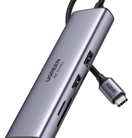 Ugreen 7-in-1 USB-C Hub for $35 + free shipping