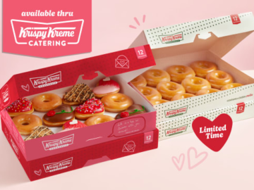 Krispy Kreme Valentine's Day Doughnuts + Merch: Shop now