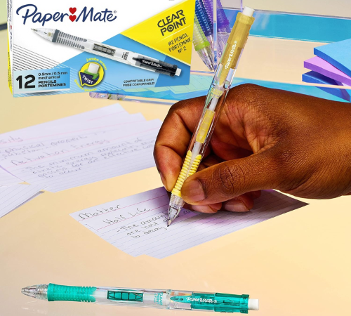Paper Mate 12-Count HB 2 Clearpoint Black Mechanical Pencils $8.47 (Reg. $29.32) – 71¢ Each