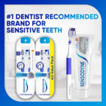 Sensodyne 4-Count Sensitive Care Soft Toothbrush as low as $5.84 After Coupon (Reg. $12.49) + Free Shipping – $1.46 Each