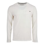 Eddie Bauer Men's Long Sleeve Jersey Crew Shirt for $26 for 3 + free shipping