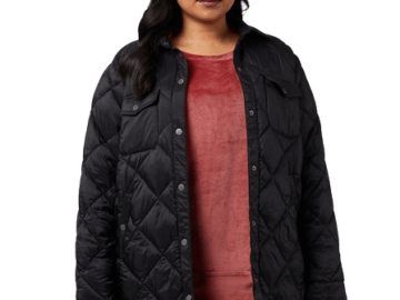 32 Degrees Women's Lightweight Poly-Fill Shirt Jacket for $15 + free shipping w/ $23.75