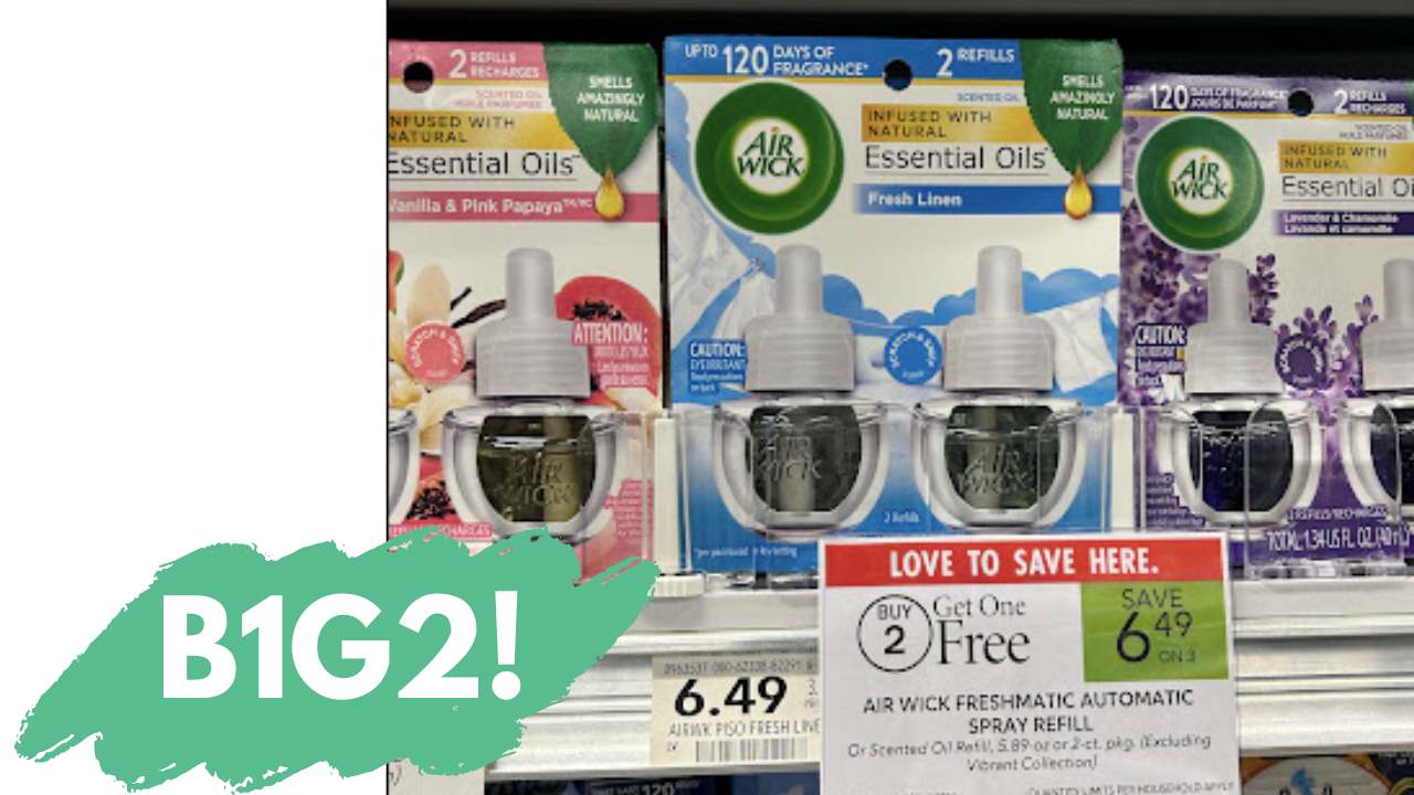 B1G2 Air Wick Scented Oil Refills! | Publix Deal Ends Today