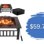Walmart | 32-Inch Patio Fire Pit Table $59.79 (reg. $90)