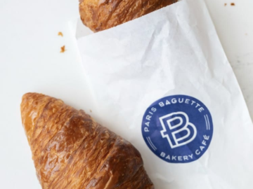 Paris Baguette Croissants: Buy one get one free