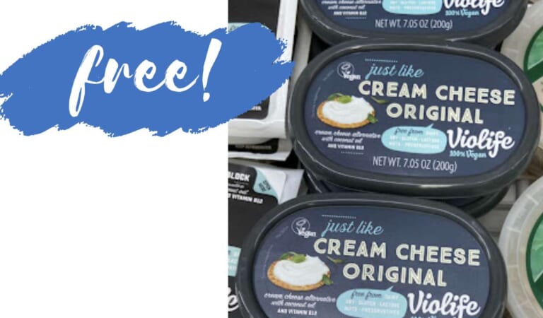 FREE Violife Dairy-Free Cream Cheese Coupon Ends Tomorrow!