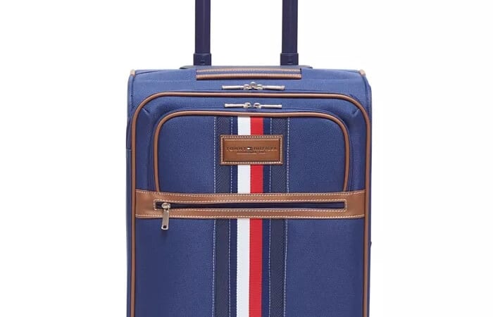Tommy Hilfiger Logan 21" Softside Carry-On Spinner for $85 + free shipping