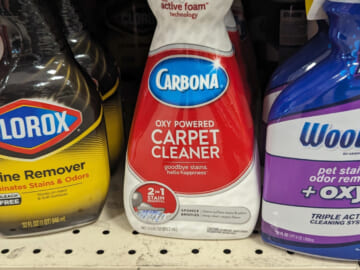 Carbona Carpet Cleaner As Low As $3.49 At Kroger (Regular Price $6.49)