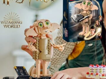 Lego Harry Potter Dobby the House Elf 403-Piece Building Toy Set $28 (Reg. $35)