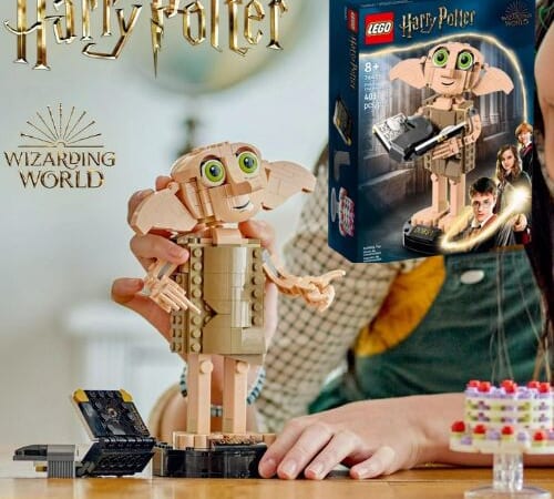 Lego Harry Potter Dobby the House Elf 403-Piece Building Toy Set $28 (Reg. $35)