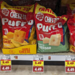 Cheez-It Family Size Puff’d Crackers As Low As $3.74 At Kroger